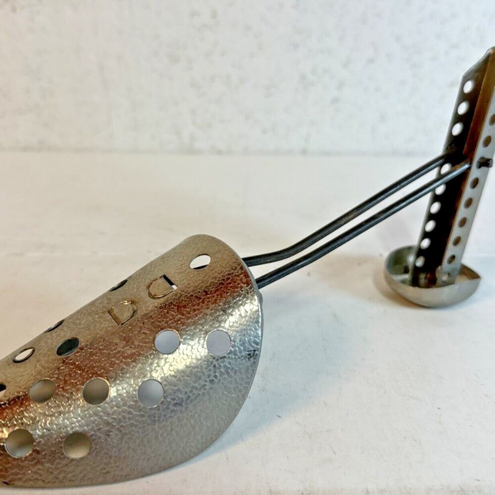 Vtg EKCO USA Metal Shoe Stretcher Shaper Keeper Insert Single Unit Adjustable